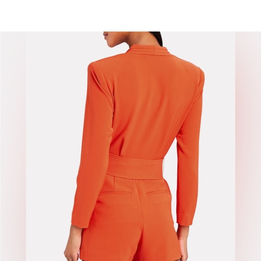 A.L.C.
Heston Sash Tie Crepe Romper - Picture 2 of 8